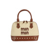 Stud Trim Dome Satchel