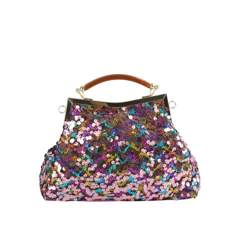 Colorful Sequin Fashion Handbag