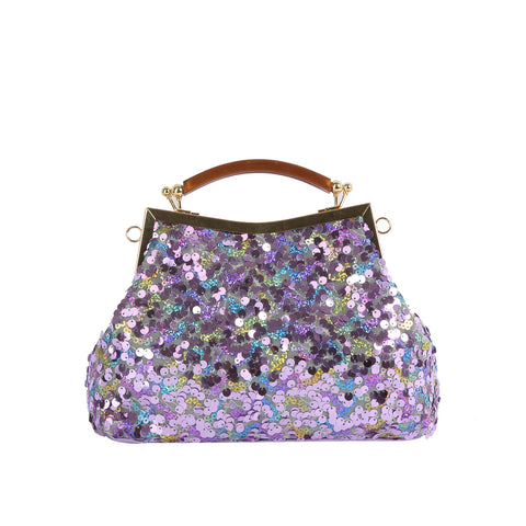 Colorful Sequin Fashion Handbag