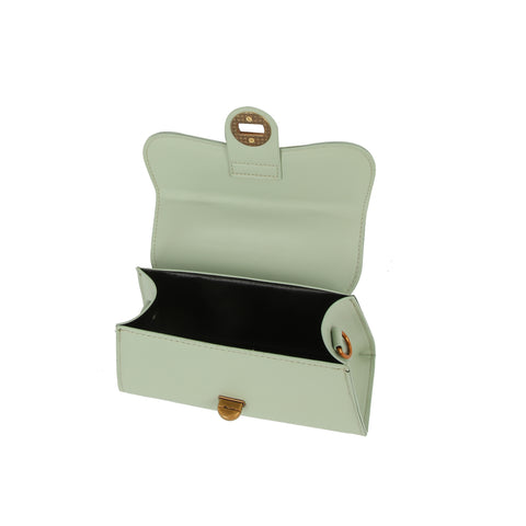 Vintage Top Handle Mini Turn-Lock Satchel