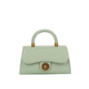 Vintage Top Handle Mini Turn-Lock Satchel
