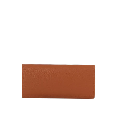 Structured Turn-Lock Slim Wallet