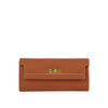 Structured Turn-Lock Slim Wallet