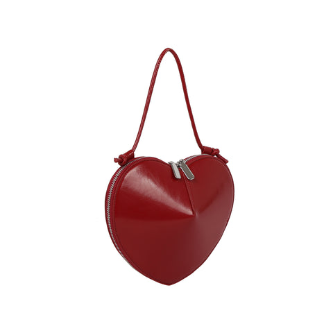 Heart Zip Mini Shoulder Bag