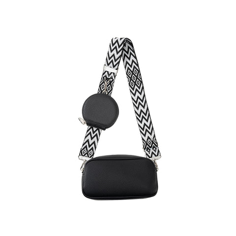 Guiltar Strap Two Piece Crossbody Bag Set