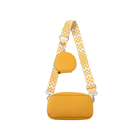 Guiltar Strap Two Piece Crossbody Bag Set