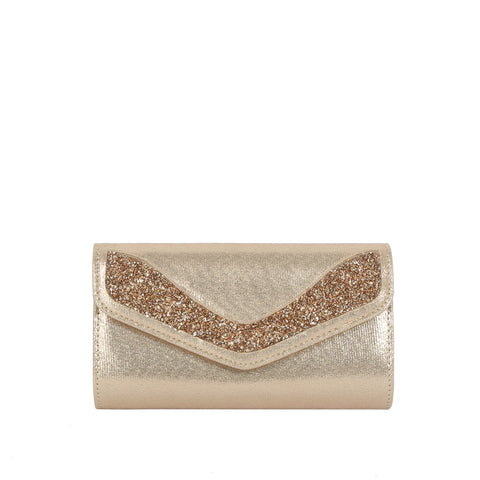 Glitter Edge Envelope Evening Bag