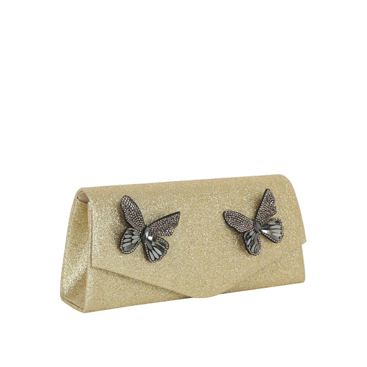 Sparkling Butterfly Evening Bag
