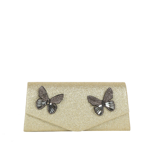 Sparkling Butterfly Evening Bag