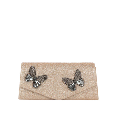 Sparkling Butterfly Evening Bag