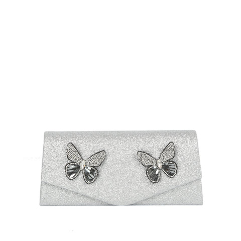 Sparkling Butterfly Evening Bag