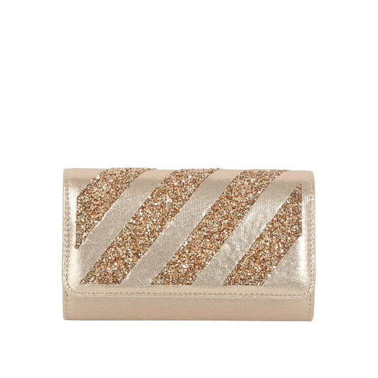 Sparkling Stripe Evening Bag