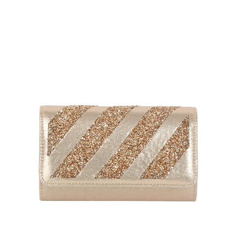 Sparkling Stripe Evening Bag