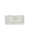 Rhinestone Rose Design Evening Bag