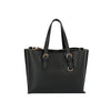 Buckle Accented Classic Tote