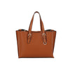 Buckle Accented Classic Tote