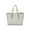 Buckle Accented Classic Tote