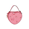 Heart-Shaped Mini Top Handle Crossbody Bag
