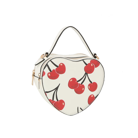 Heart-Shaped Mini Top Handle Crossbody Bag