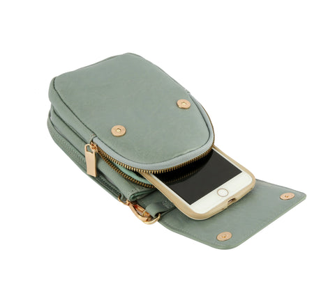 Top Flap Cell Phone Crossbody Bag