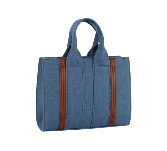 Classic Denim Tote Handbag