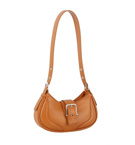 Petite Buckle Front Shoulder Bag