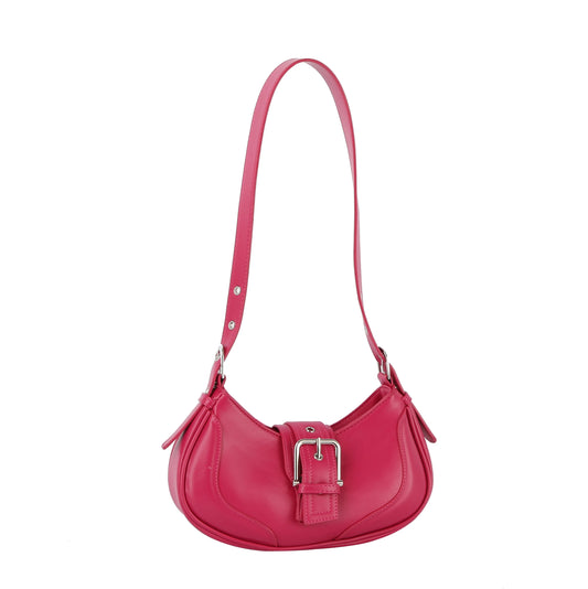 Petite Buckle Front Shoulder Bag