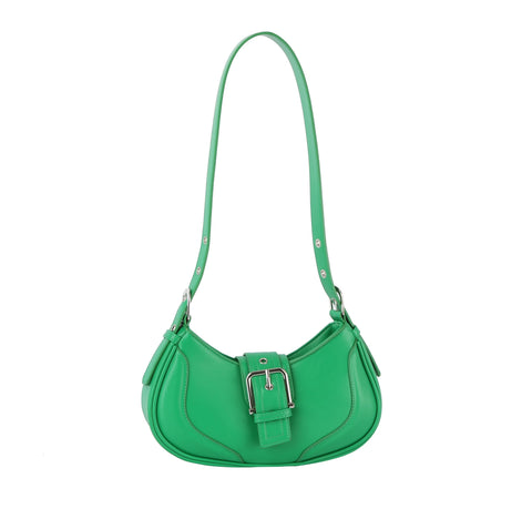 Petite Buckle Front Shoulder Bag