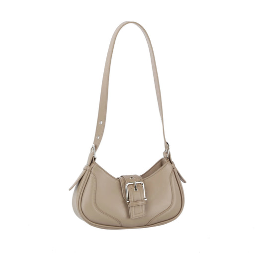 Petite Buckle Front Shoulder Bag