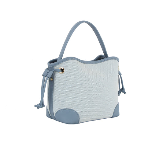 Two Tone Petite Fashion Handbag