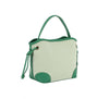 Two Tone Petite Fashion Handbag