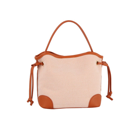 Two Tone Petite Fashion Handbag