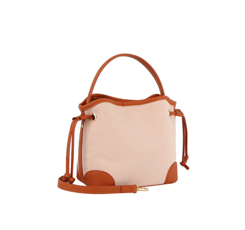 Two Tone Petite Fashion Handbag