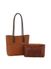 Two Piece Tote Handbag Set