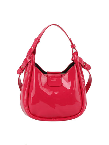 Petite Patent Hobo Crossbody