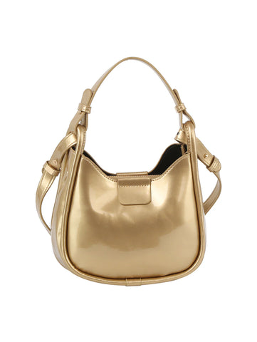 Petite Patent Hobo Crossbody