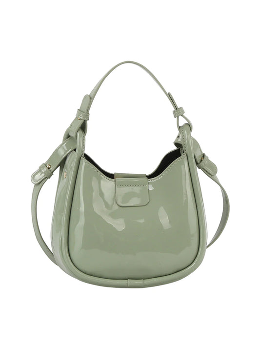 Petite Patent Hobo Crossbody