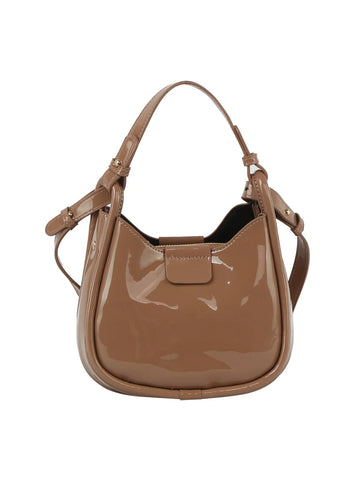 Petite Patent Hobo Crossbody