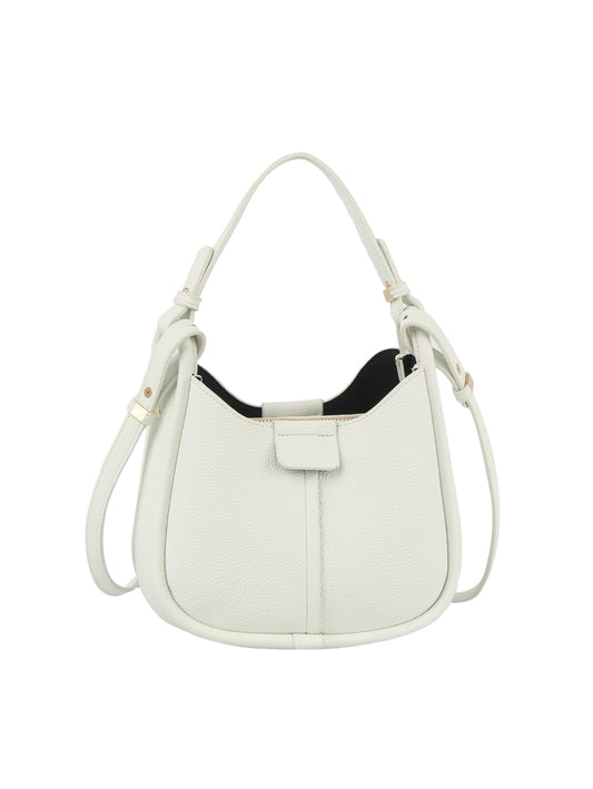 Faux Leather Shoulder Bag