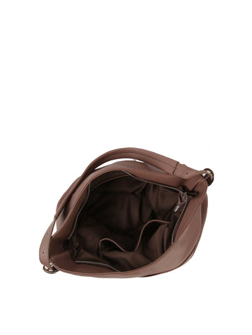 Classic Front Pocket Hobo Handbag