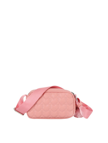 Quilted Heart Design Crossbody Sling