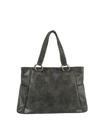 End Pocket Classic Tote Handbag