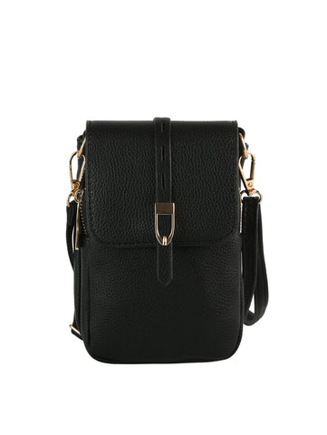 Petite Pebble Embossed Crossbody