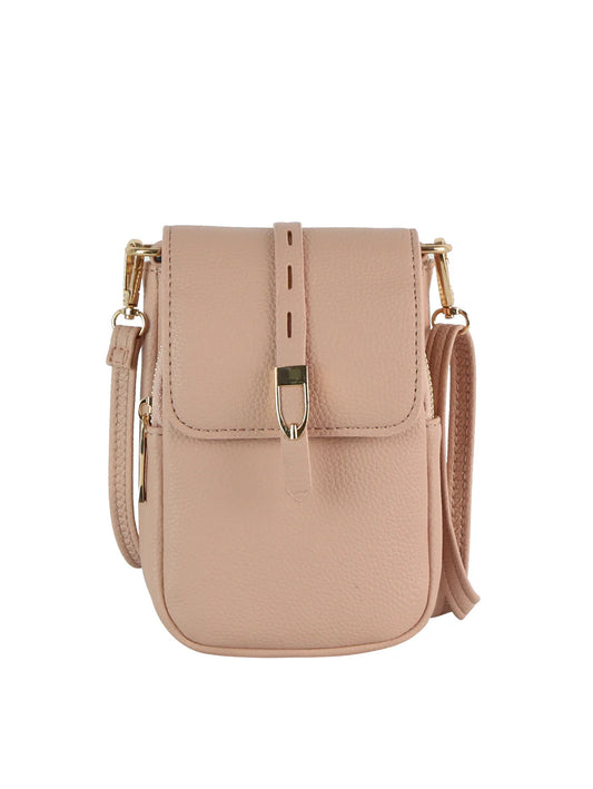 Petite Pebble Embossed Crossbody