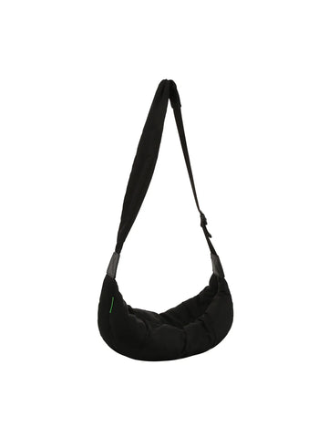 Nylon Puffer Hobo Handbag