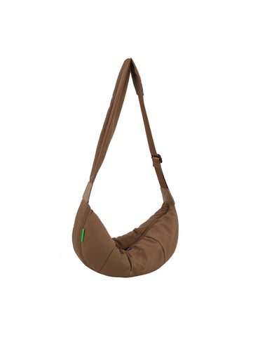 Nylon Puffer Hobo Handbag