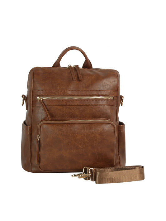 Multi Pocket Convertible Backpack