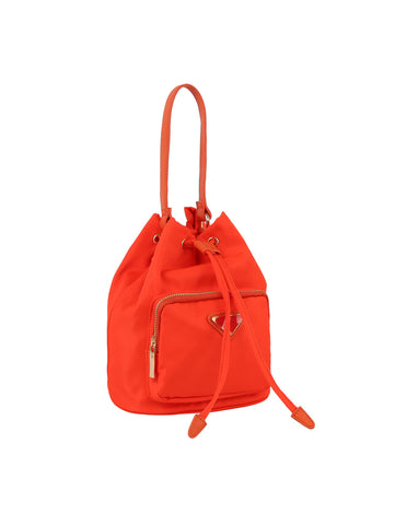 Drawstring Nylon Hobo