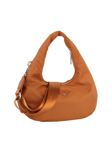 Trendy Nylon Hobo Handbag