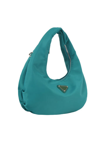 Trendy Nylon Hobo Handbag